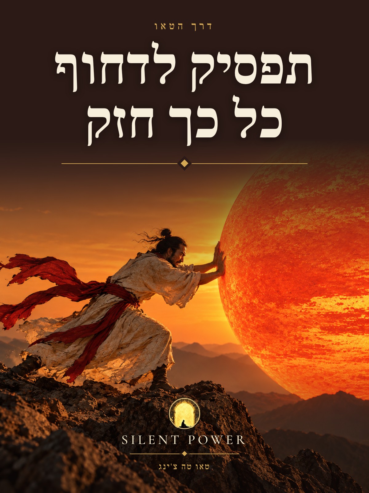 עטיפת דרך הטאו: תפסיק לדחוף כל כך חזק